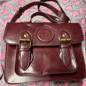 Burgundy Crossbody Bag
